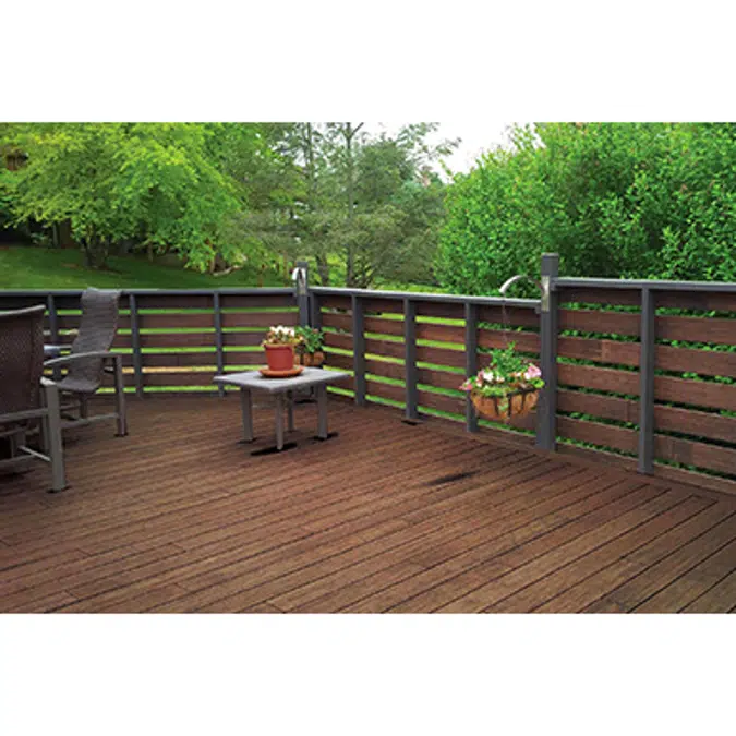 dassoXTR Classic Espresso Rooftop Deck 1x6 Fused Exterior Bamboo Decking (G2 - Deck Plank)