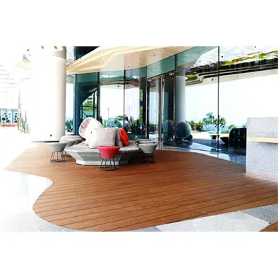 dassoXTR Epic Cognac Porch 1x4 Porch Flooring T&G Fused Bamboo (also for Interior Floors) 이미지