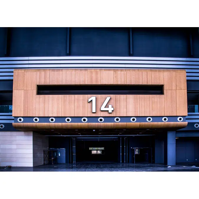 BIM objects - Free download! EcoTimber Dasso bamboo and aluminum ...