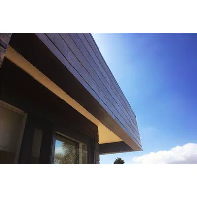 imazhi i dassoXTR Classic Espresso Shiplap 4" Soffit Shiplap - Fused Bamboo