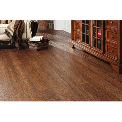 kuva kohteelle EcoTimber Bamboo Flooring 4-3/4'' New Bark Densified Bamboo