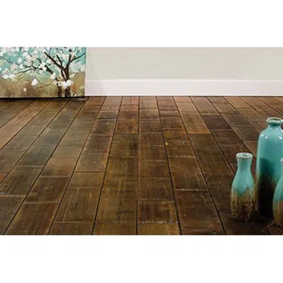 EcoTimber Bamboo Flooring 5'' Natural Unfurled Bamboo图像