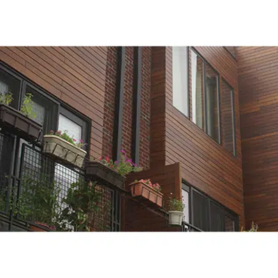 imazhi i dassoXTR Classic Espresso RainClad Siding 1x7 RainClad Siding Shiplap Fused Bamboo