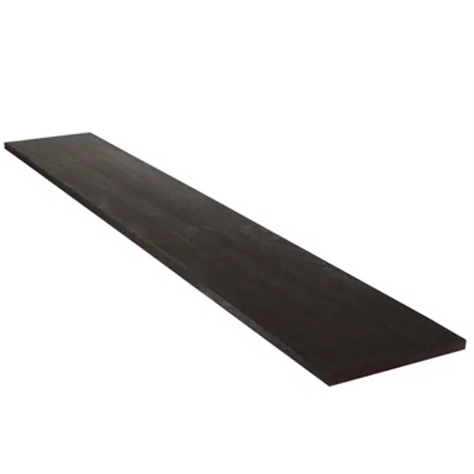 dassoXTR Classic Espresso Lumber 1"x12"x6' Pre-primed Lumber Flush with Oversize Trim Fused Bamboo