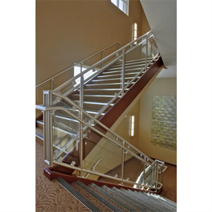 Interna-Rail® Glass Railing System