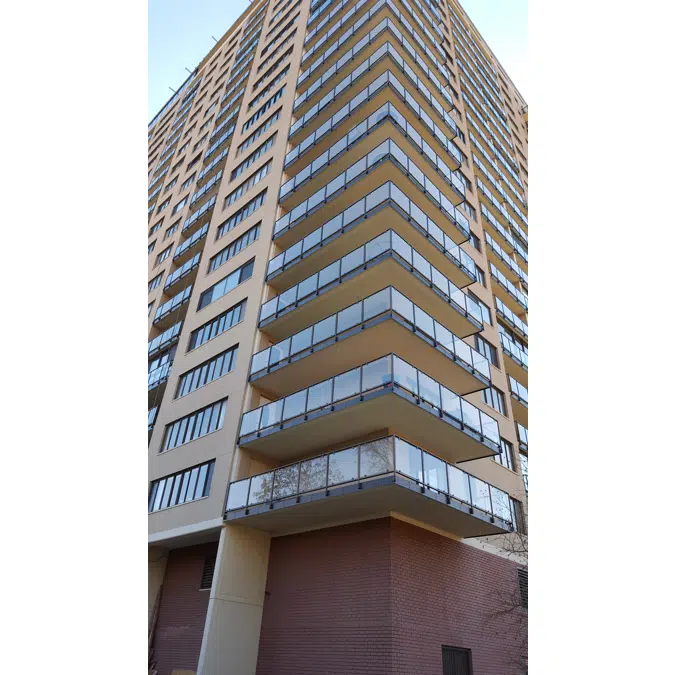 Interna-Rail® Glass Railing System