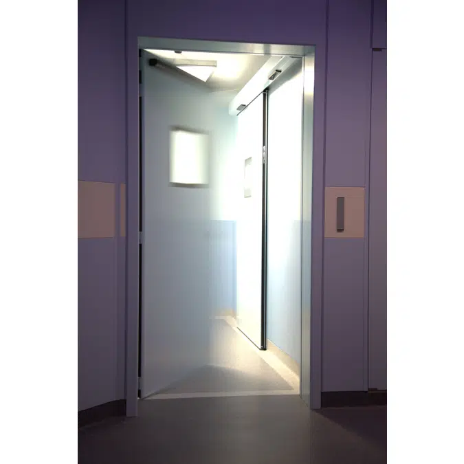 Label HB-B150 Automatische, einfach abgedichtete Flügeltür