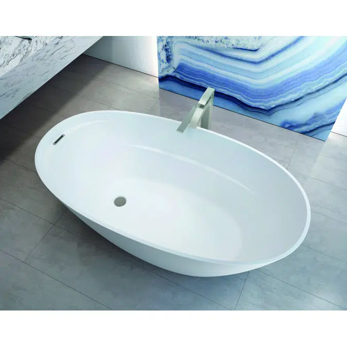 Celestia 6233 - Bath made with FINESTONE Solid Surface