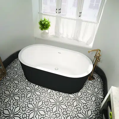 画像 Nokori Oval 67" x 37" x 24", Therapeutic Bath, Freestanding