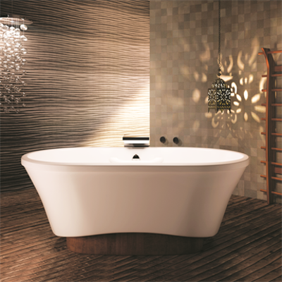 Image for Amma Oval 72" x 42" x 28", Therapeutic Bath, Freestanding