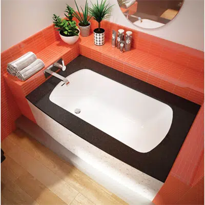 afbeelding voor Monarch 6638F 66" x 38" x 20", Therapeutic Bath, Alcove & Drop-in