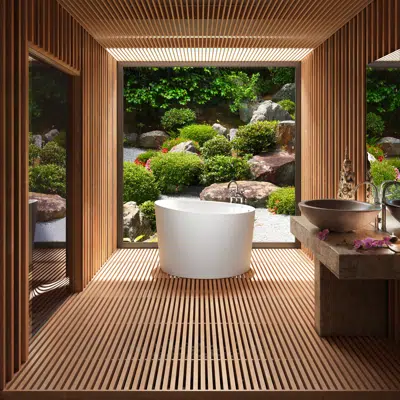 Image for BeOne 4639 - Freestanding Therapeutic Bath