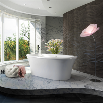 bild för Sanos 66" x 36" x 24", Therapeutic Bath, Freestanding
