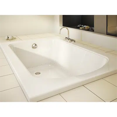 Image pour Meridian 60" x 30" x 21", Therapeutic Bath, Alcove, Drop-in & Undermount