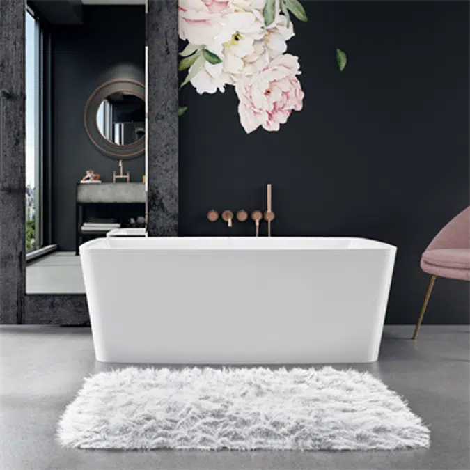 VIBE 58" x 28" x 21" - Therapeutic Bath - Freestanding