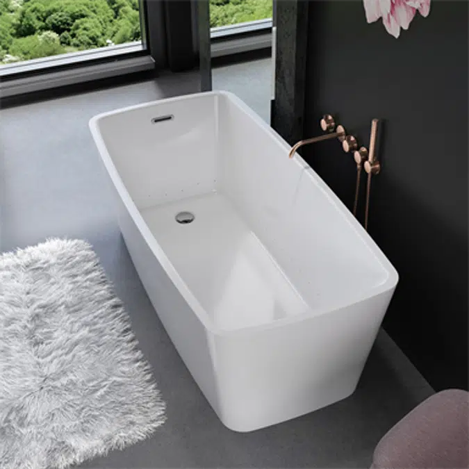 VIBE 58" x 28" x 21" - Therapeutic Bath - Freestanding