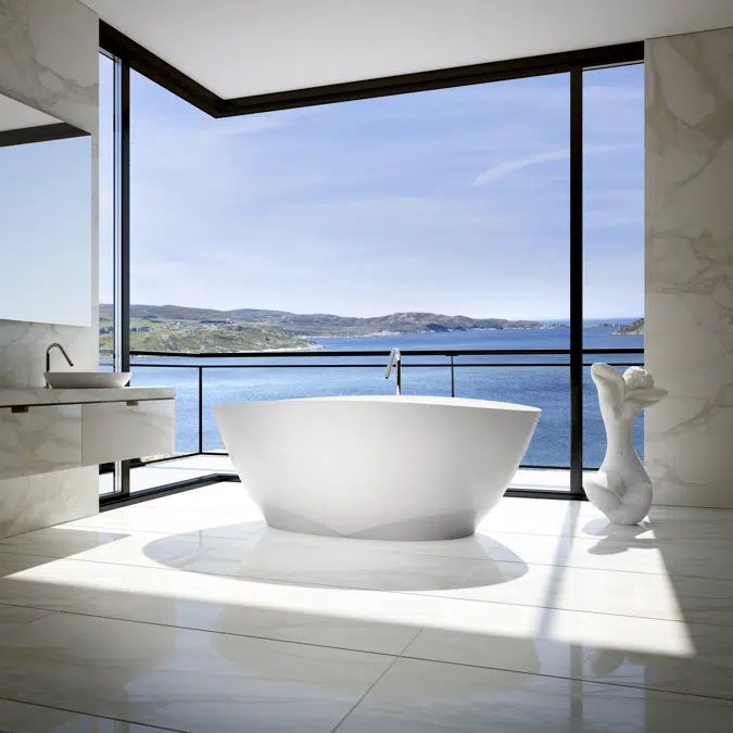 Celestia 6635 - Bath made with FINESTONE Solid Surface