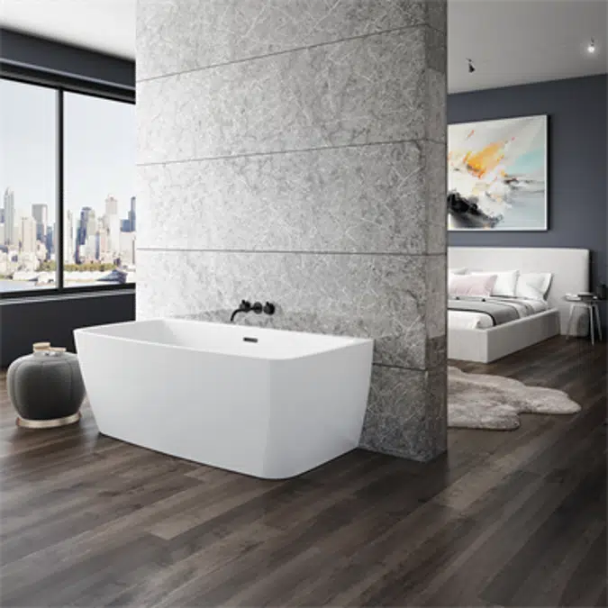 Vibe Back To Wall 5828 Therapeutic Bath - Freestanding