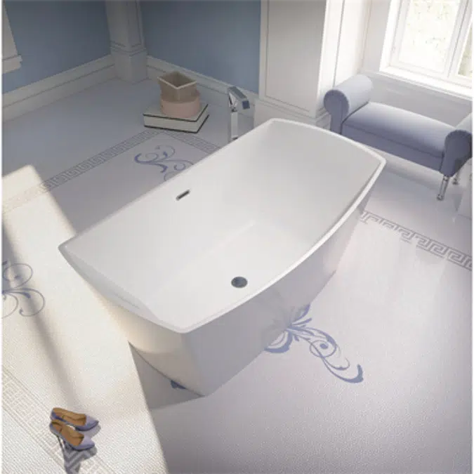 Evanescence 66" x 34" x 28", Therapeutic Bath, Freestanding