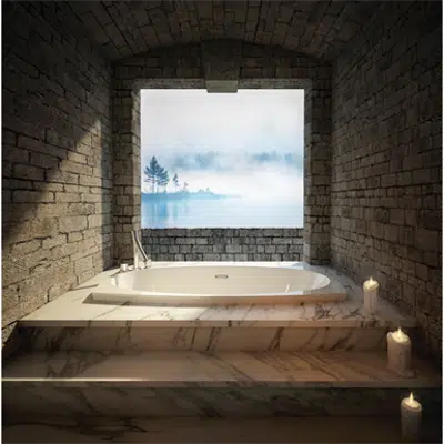 Esthesia 66" x 38" x 21", Therapeutic Bath, Drop-in & Undermount 이미지