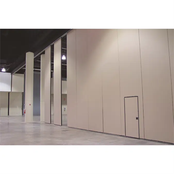 BIM objects - Free download! Model 4010 Operable Walls - Steel Panels ...