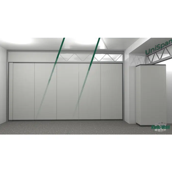 Model 3030 w/ Unispan U900 Operable Walls - 4" Hinged Pairs Operation