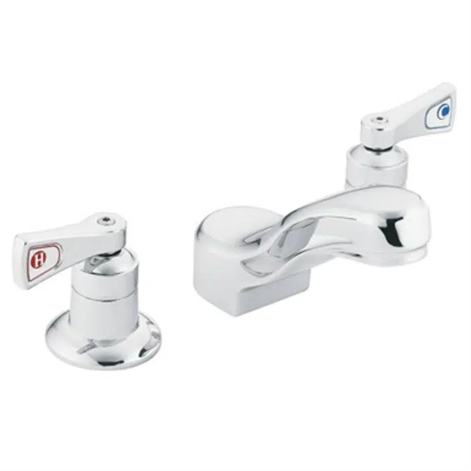 8220-M–DURA™ Chrome Two-Handle Lavatory Faucet