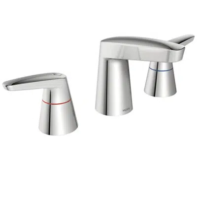 画像 9220F05 M–DURA™ Chrome Two-Handle Lavatory Faucet