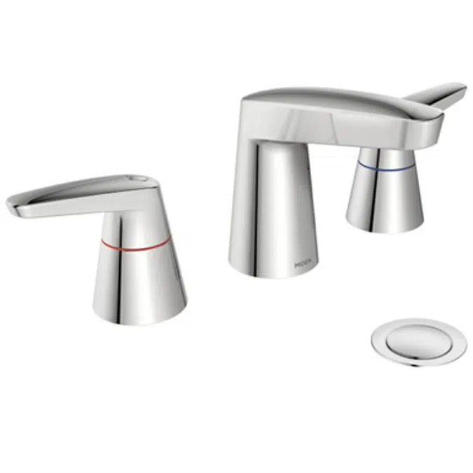 9223F05 M–DURA™ Chrome Two-Handle Lavatory Faucet