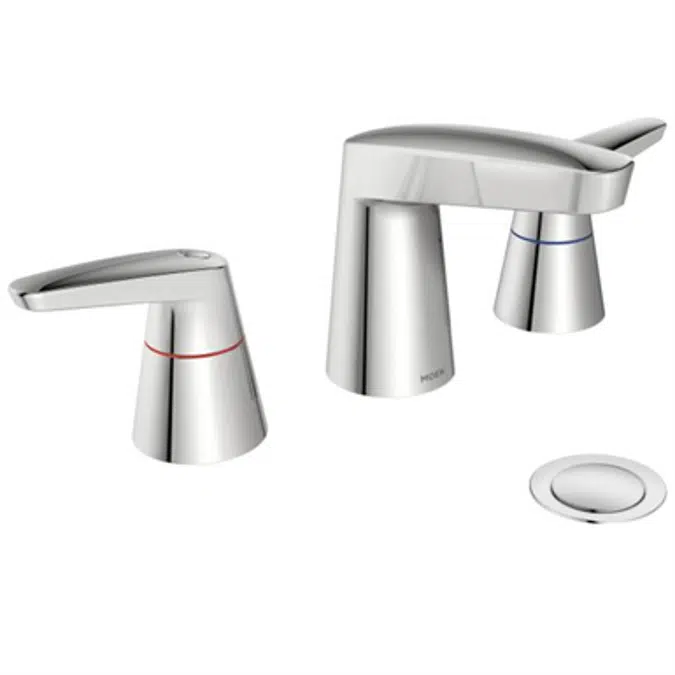 9223F15 M–DURA™ Chrome Two-Handle Lavatory Faucet