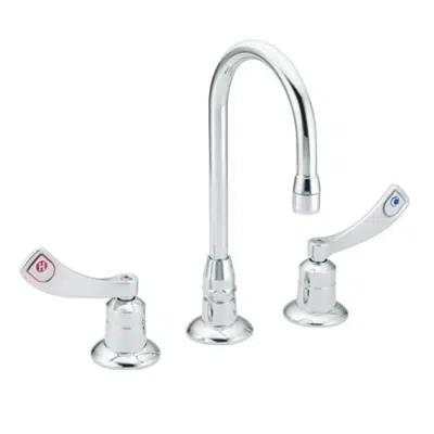 画像 8248-M–DURA™ Chrome Two-Handle Kitchen Faucet