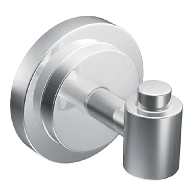 BIM objects - Free download! Iso Chrome Single Robe Hook - DN0703CH ...