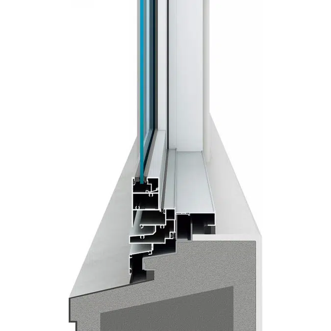 Building windows and doors_EXIMA31_Projected_ALC frame