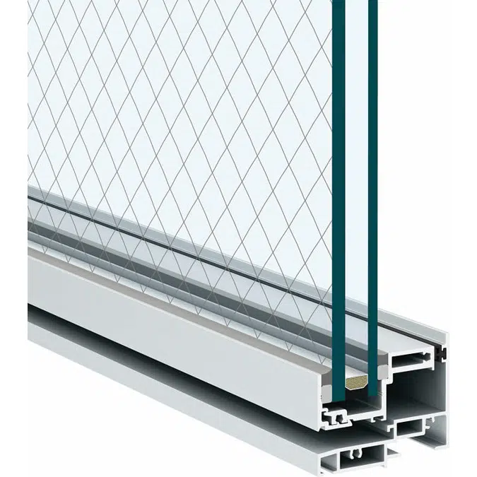 Building windows and doors_BGS31_Flush frame