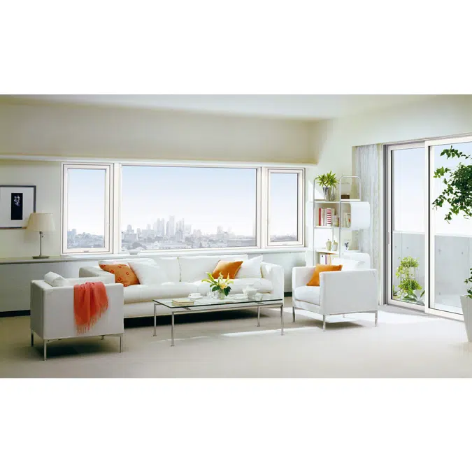 Building windows and doors_EXIMA37_Flush frame