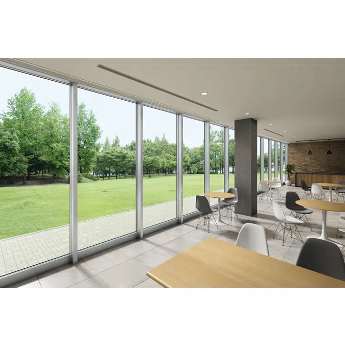 Building entrance products_SYSTEMA31e_Flush frame