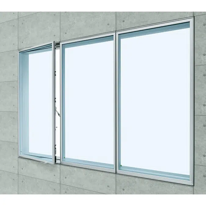 Building windows and doors_SYSTEMA 521_Flush frame
