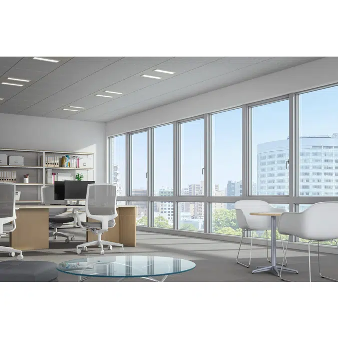 Building windows and doors_EXIMA55_Flush frame