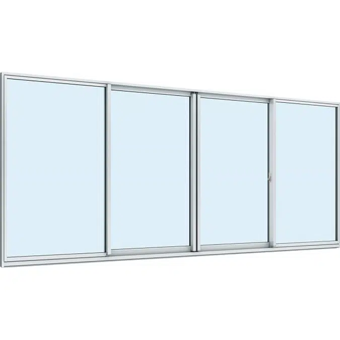 Building windows and doors_EXIMA31_Sliding_RC-frame_4-panel sliding window