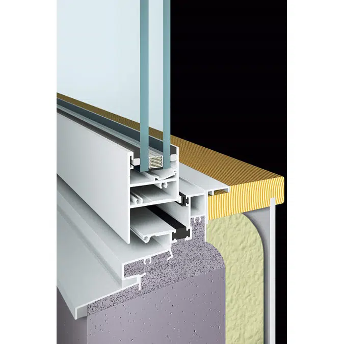 Building windows and doors_EXIMA32_Projected_RC frame