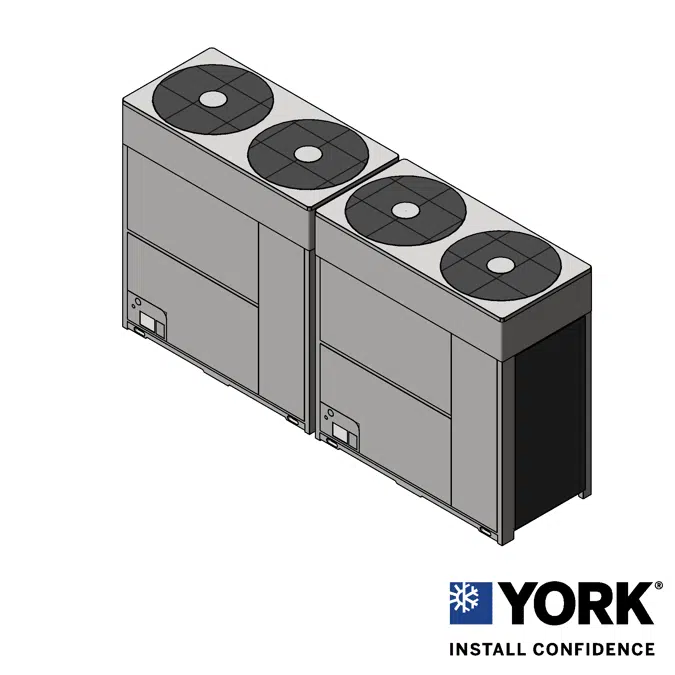 YORK® VRF Gen II 18-30 Ton Outdoor Unit Variable Refrigerant Flow Heat Pump