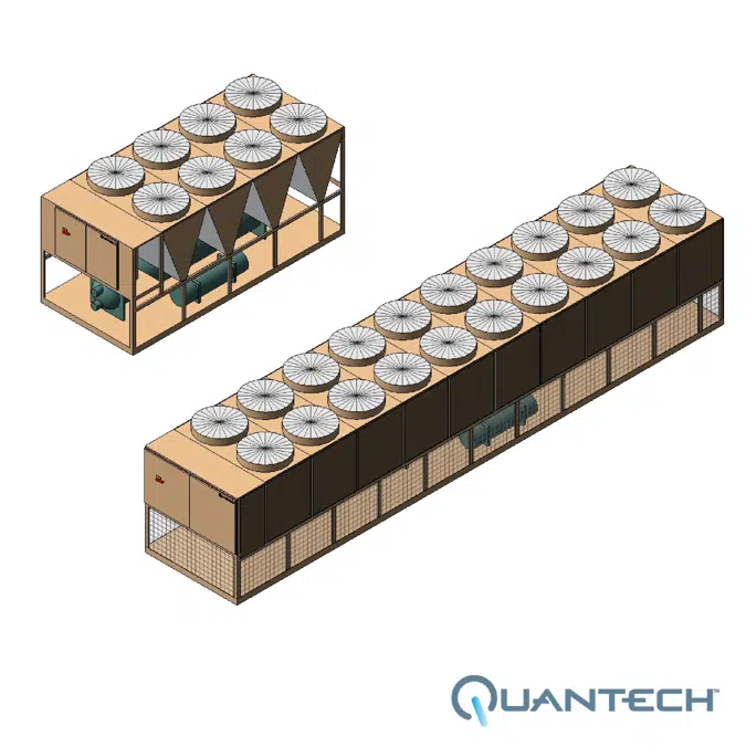 QTC4 Air-Cooled Screw Chiller by Quantech