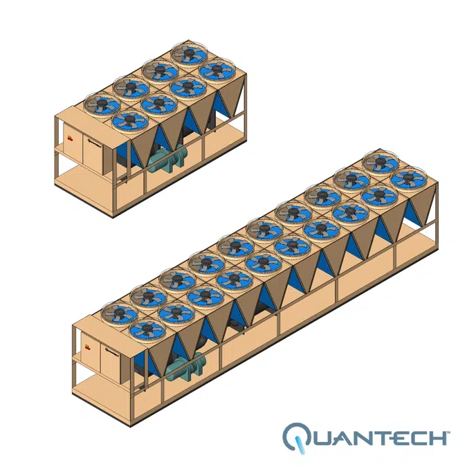 QTC4 Air-Cooled Screw Chiller by Quantech