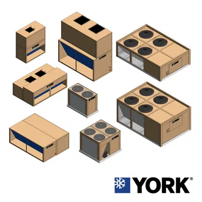 afbeelding voor YORK® Commercial Split Systems 7-50 Tons