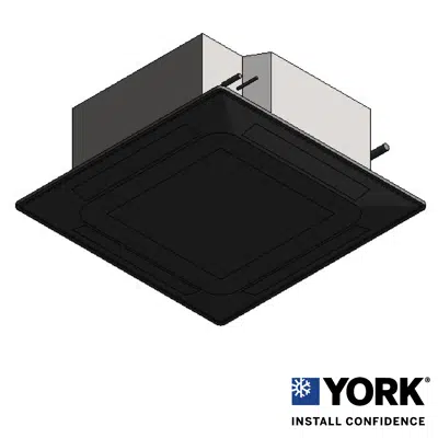 YORK® VRF 4 Way Cassette Indoor Unit Variable Refrigerant Flow 이미지