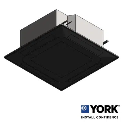 Image for YORK® VRF 4 Way Cassette Indoor Unit Variable Refrigerant Flow