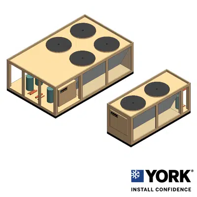 Image for YORK® YCUL Air-cooled Scroll Condensing Unit 15-80 TR (50-280 kW)