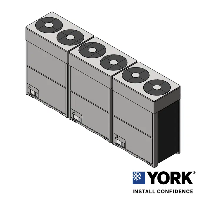 YORK® VRF Gen II 32-36 Ton Outdoor Unit Variable Refrigerant Flow Heat Pump