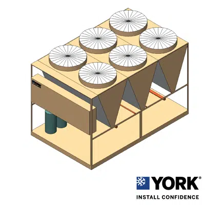 Image for YORK® YLUA Air-cooled Scroll Condensing Unit 80-160 TR (280-560 kW)