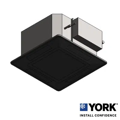 YORK® VRF Mini-Cassette Indoor Unit Variable Refrigerant Flow 이미지